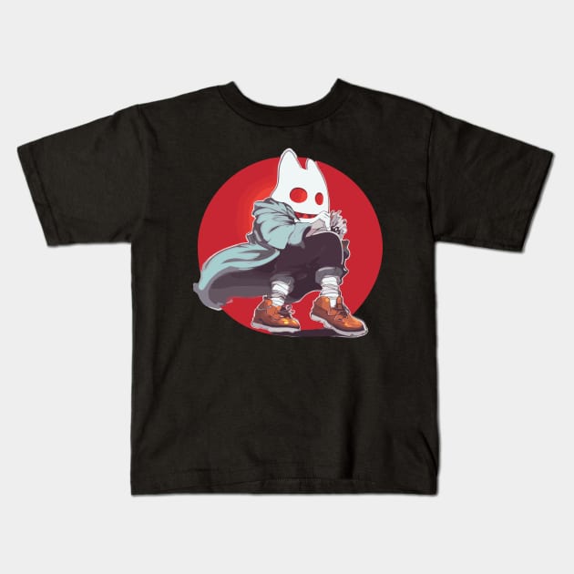 Cool haunted sneakers Kids T-Shirt by TomFrontierArt